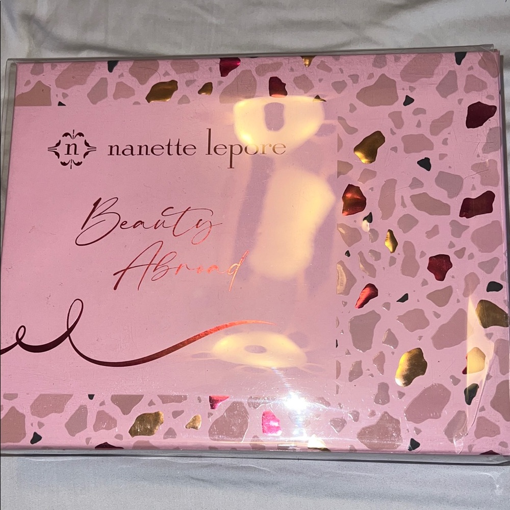Nanette Lepore Pink and Gold Beauty Set